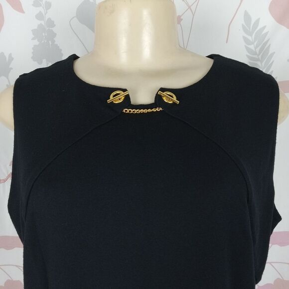 Liz Claiborne Career black top Size Large - Picture 2 of 6